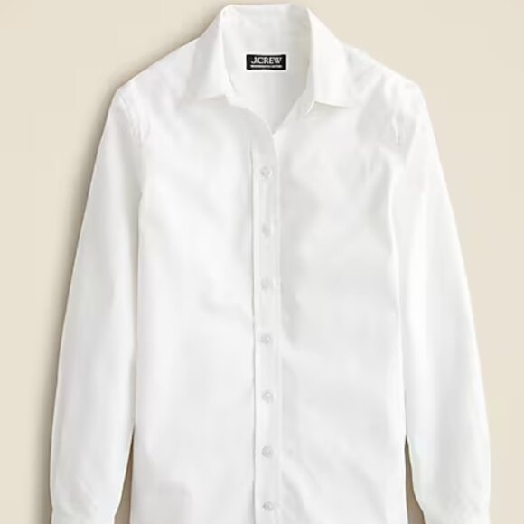 J. Crew Wren slim shirt in stretch cotton poplin Size 14 - Picture 2 of 11
